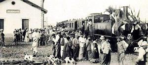 2571- Boghari - Gare - Inauguration ligne d'Alger2 - 1912